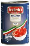 FEDERICI Томаты резаные в с/с 425гр *12 ж/б ключ