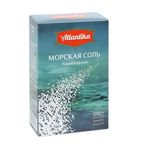 Соль морская Атлантика крупная 1кг*15 к/п