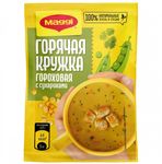 МАГГИ Горячая Кружка Гороховая с сухариками 19гр.*24