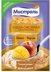 Мистраль Каша овсяная Манго-Персик 40гр.*25