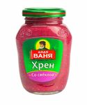 Дядя Ваня Хрен Столовый со свеклой 140гр *18 с/б