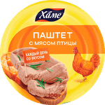 ХАМЕ Паштет ж/б с Мясом птицы 100гр.*16