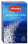 Соль морская Атлантика мелкая 500гр*9 к/п