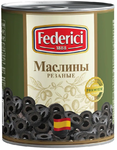 FEDERICI Маслины резаные 3кг.*6