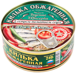 Вкусные Консервы Килька обж. в остром в т/с с халапеньо 240гр.*24 б/к