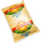 Молоко Село Домашкино 2,5% 0,9 л TФA