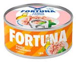 Тунец FORTUNA  рубленый в масле  185гр.*12 ключ