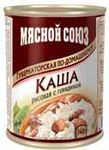 Мясной союз Каша рисовая с говядиной 340гр*20