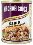 Мясной союз Каша гречневая с говядиной 340гр*20