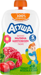 Пюре фруктовое Агуша Яблоко-Малина-Шиповник, пауч, 90г
