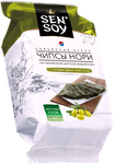 Чипсы Sen Soy Нори Olive из цельной сушено- прессованной морской водоросли рода Порфира пакет 4,5г*18