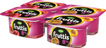 Йогуртный продукт Fruttis 8% со вкусом Вишня/Персик-маракуйя, 115г
