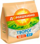 Творог Село Домашкино 0,3% 180г стабилобэг