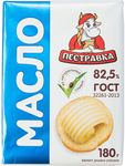 Масло Пестравка Традиционное сливочное 82,5% Фольга 180 г