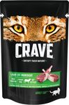 Корм консервированный полнорационный CRAVE для взрослых кошек с ягнёнком, 70г