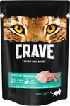 Корм консервированный полнорационный CRAVE для взрослых кошек с кроликом, 70г
