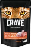 Корм консервированный полнорационный CRAVE для взрослых кошек с курицей, 70г