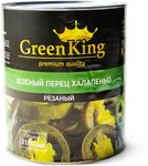 Перец ХАЛАПЕНЬО Green King резаный острый 3000 г (вес продукта 1560 г) ж/б, Египет