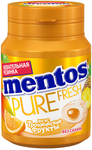Жевательная резинка Mentos Pure Fresh Тропические фрукты 54г