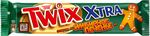 Печенье Твикс Xtra 82 г с карамелью со вкусом Имбирное печенье 6х24