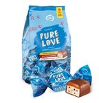 Конфеты КонтиPure Love со вкусом сливки с шоколадом 500г*10шт