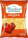 Чипсы Московский Картофель хруст. рифл со вкусом паприки 120г