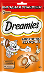 Лакомство для кош Dreamies с добавлением курицы 12*140г
