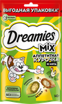 Лакомство для кош Dreamies с добавлением кур/мята 12*140г