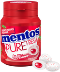 Жевательная резинка Mentos Pure Fresh клубника 54г