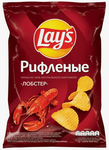 Чипсы рифленые Lay's Лобстер 140г