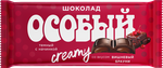 Шоколад Славянка Особый тёмный со вкусом вишневый брауни 82 гр.(12)