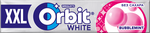 Жевательная резинка Orbit White XXL Bubblemint без сахара, 19 г