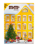Новогодний подарок набор сладостей M&M'S и друзья Адвент-календарь на Новый Год, набор конфет M&M'S, Snickers, Twix, Bounty, Milky Way, Mars с пазлом, 233 г