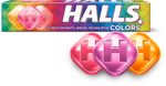 Карамель леденцовая HALLS Colors ассорти, 25г