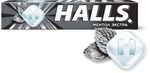 Карамель леденцовая HALLS Ментол Экстра со вкусом ментола и эвкалипта, 24.5г