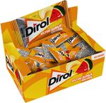 Dirol арбузно-дынный коктейль - жевательная резинка без сахара с арбузно-дынным вкусом, 272г