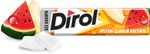 Жевательная резинка DIROL Арбузно-Дынный Коктейль без сахара с арбузно-дынным вкусом, 13.6г