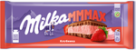 ШОКОЛАД МОЛОЧНЫЙ «МИЛКА МММАХ» (МММАКС) С КЛУБНИЧНОЙ НАЧИНКОЙ 253 г