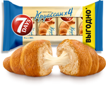 Круассан 7DAYS с кремом со вкусом "ваниль" 3+1 (65 г х 4 шт)