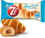 Круассан 7DAYS с кремом со вкусом "варёная сгущёнка" 65 г