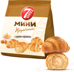 Мини круассаны 7DAYS c кремом со вкусом "карамель" 265 г