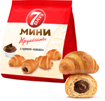 Мини круассаны 7DAYS с кремом "какао" 176 г х 12