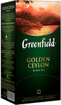 Чай Greenfield Golden Ceylon черный, в пакетиках, 2г*25п