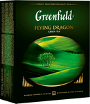 Чай Greenfield Flying Dragon зелёный, в пакетиках, 2г*100п