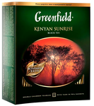 Чай Greenfield Kenyan Sunrise черный, в пакетиках, 2г*100п