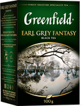 Чай Greenfield Earl Grey Fantasy черный, листовой, 100г