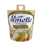 Сыр творожный Almette С огурцами и зеленью 150г 1/8