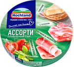 Сыр плавленый Hochland Ассорти зелёное, коробка, 140г