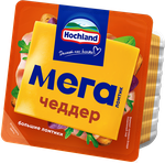 Сыр Hochland Мега плавленый ломтевой Чеддер 45% 9*140г