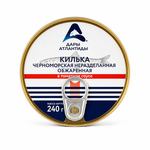 Килька Дары Атлантиды в т/с черноморская неразд обжар ж/б 240 г